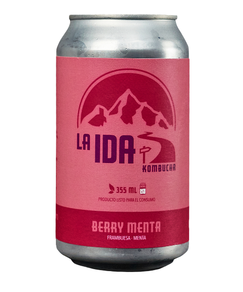 Kombucha Berry Menta la ida de Valdivia