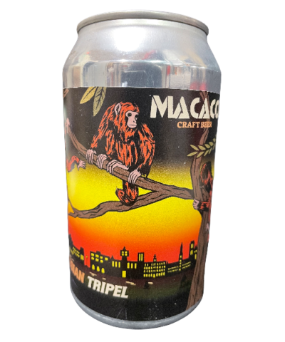 Cerveza artesanal Macaco Belgian Tripel