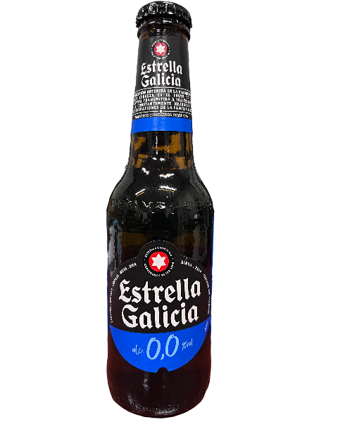 Estrella Galicia sin alcohol 0,0º