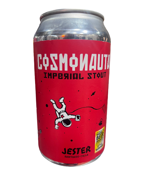 Cerveza Artesanal Jester Cosmonauta es una Russian Imperial Stout